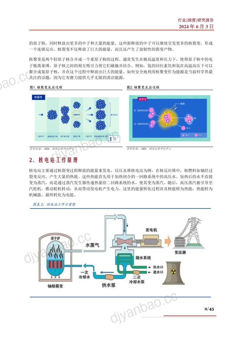 核电行业深度技术发展趋势展望产业链及相关公司深度梳理- 第2页