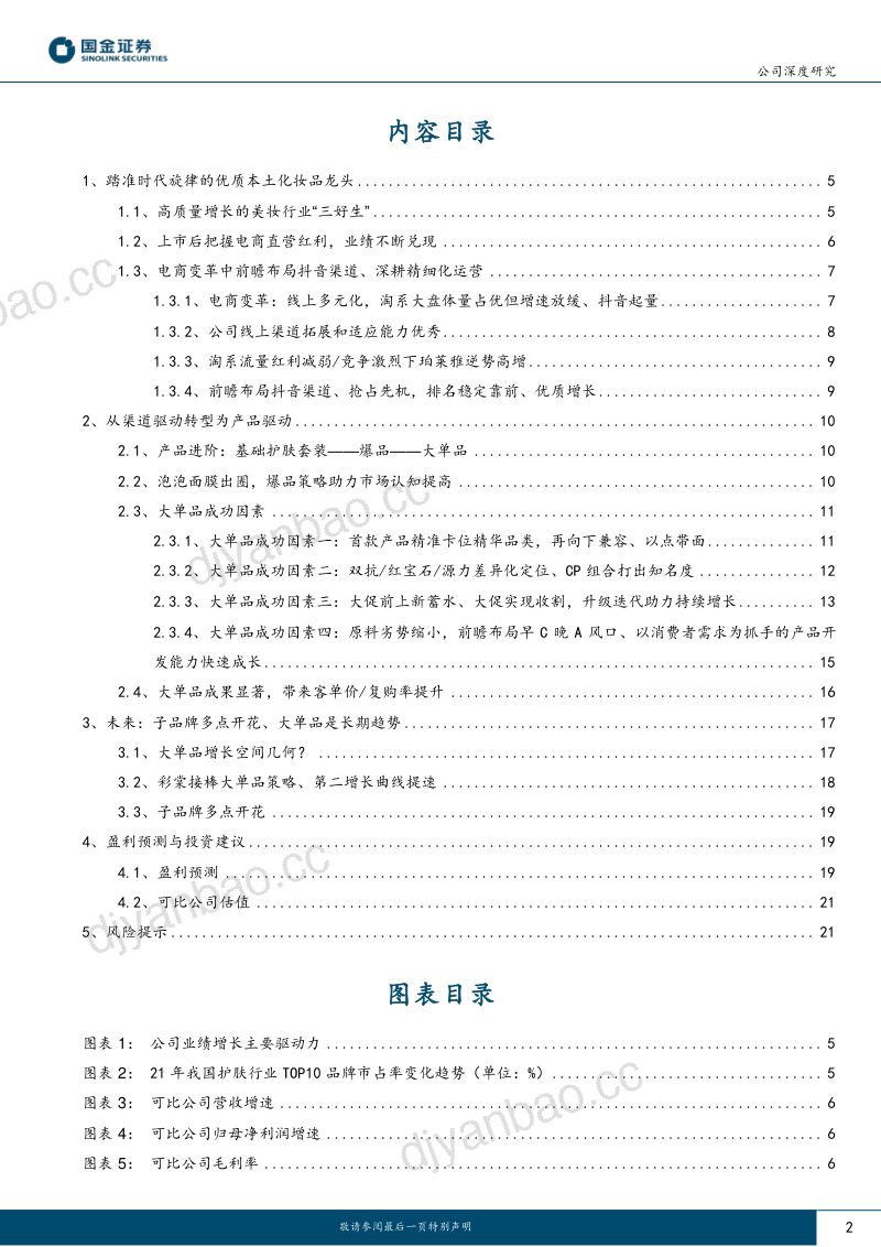 珀莱雅-公司研究报告-持续引领行业变革的本土美妆集团- 第2页