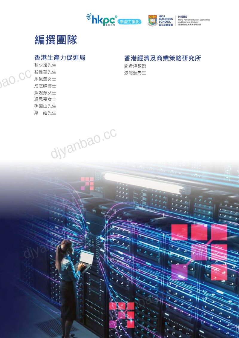 香港生产力促进局2024香港人工智能产业发展研究报告繁体版 第2页
