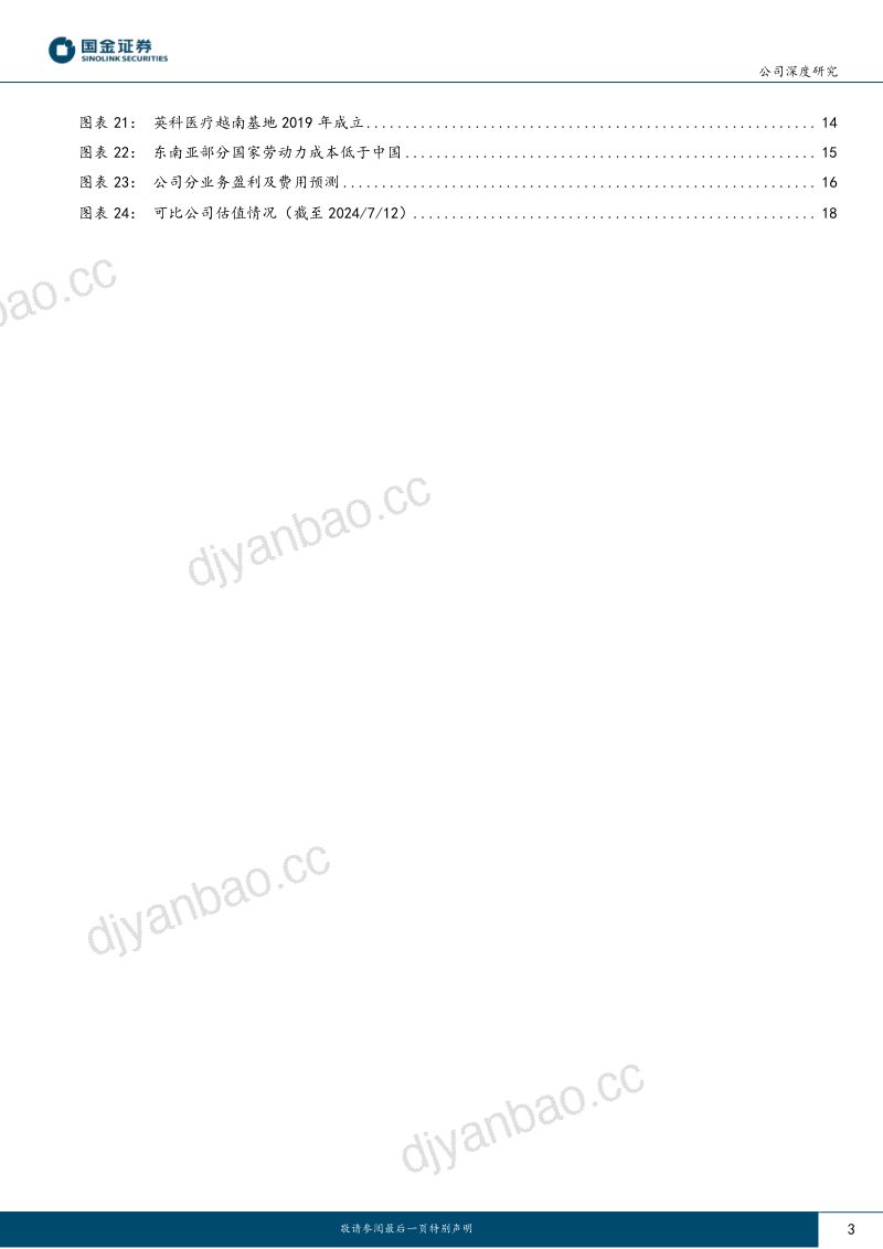 英科医疗-公司研究报告-手套防护领军企业成本优势铸就价值- 第3页