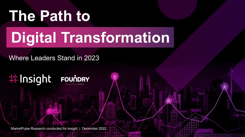 Insight & Foundry:数字化转型之路- 2023领导者立场报告(英文版)