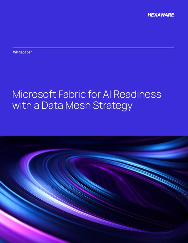 Microsoft Fabric for AI Readiness with a Data Mesh Strategy