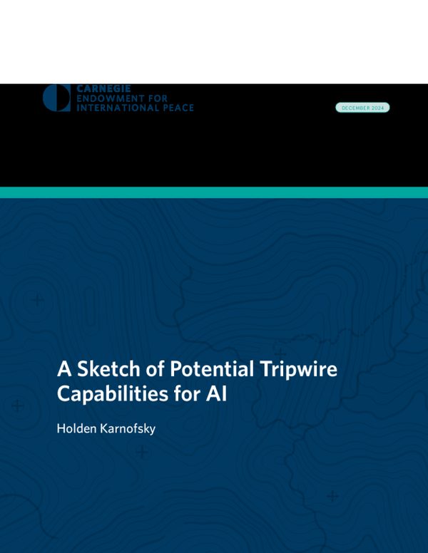 AI 的潜在 Tripwire 功能草图
