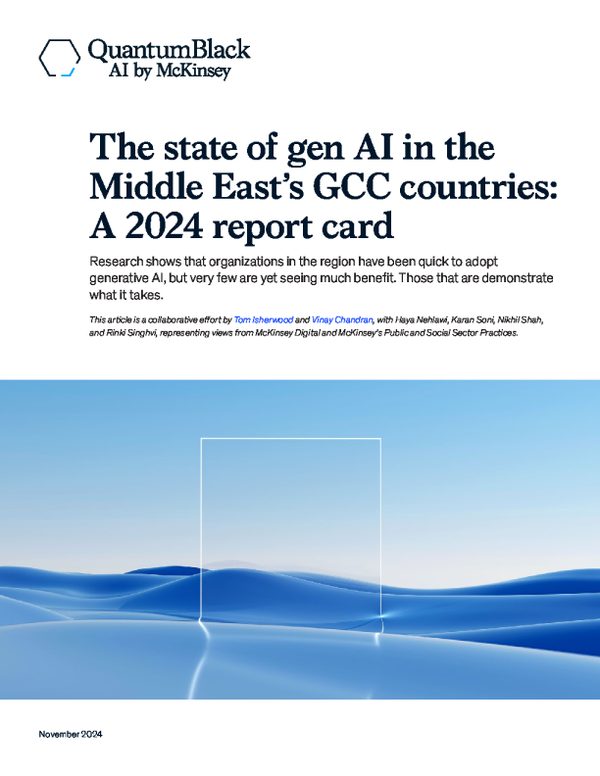 中东海湾合作委员会国家的 General AI 状况 ： 2024 年的成绩单