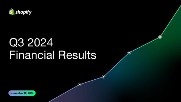 shopify 2024 年第三季度财务业绩