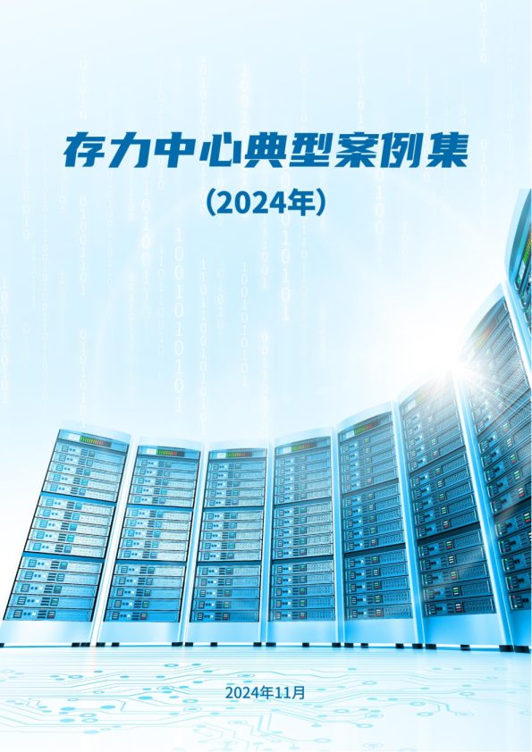 存力中心典型案例集(2024年)