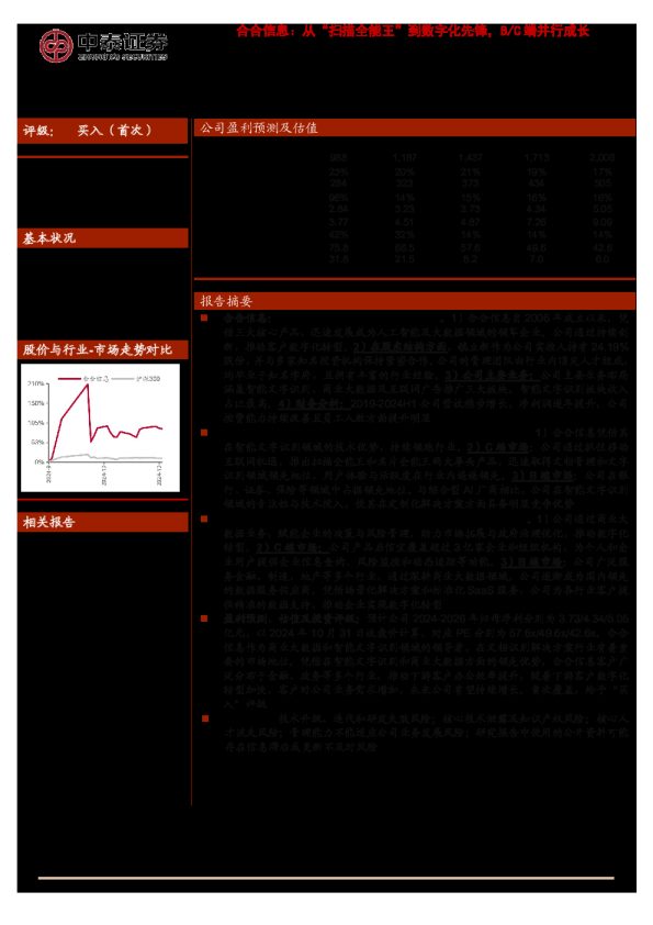 合合信息:从“扫描全能王”到数字化先锋,B/C端并行成长