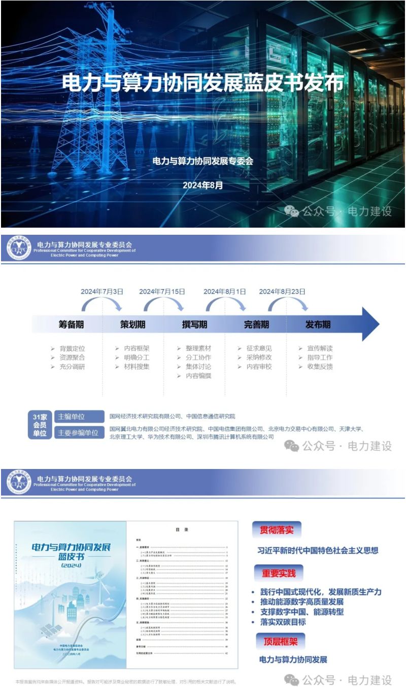 电力与算力协同发展专委会2024年电力与算力协同发展蓝皮书