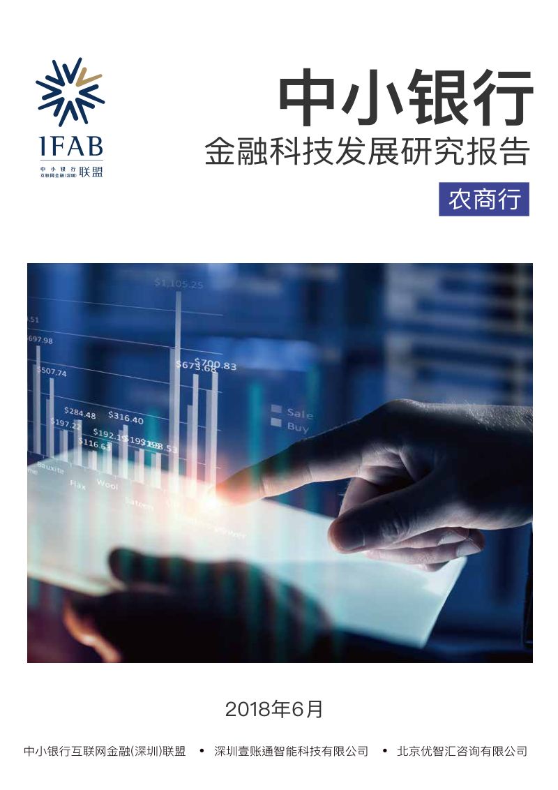 中小银行互联网金融联盟2018中小银行金融科技发展研究报告农商行