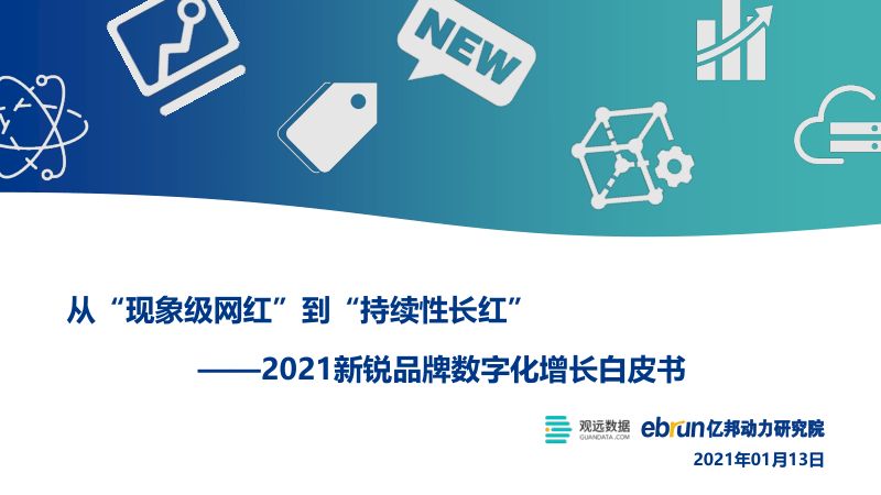 亿邦动力研究院2021新锐品牌数字化增长白皮书从现象级网红到持续性长红