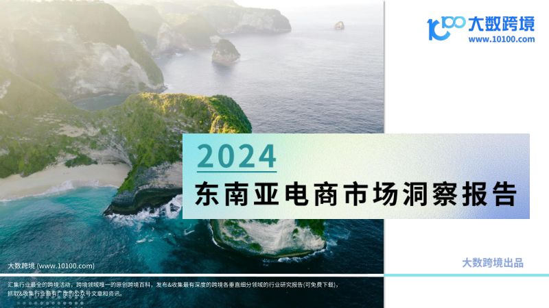 大数跨境:2024东南亚电商市场洞察报告(40页)