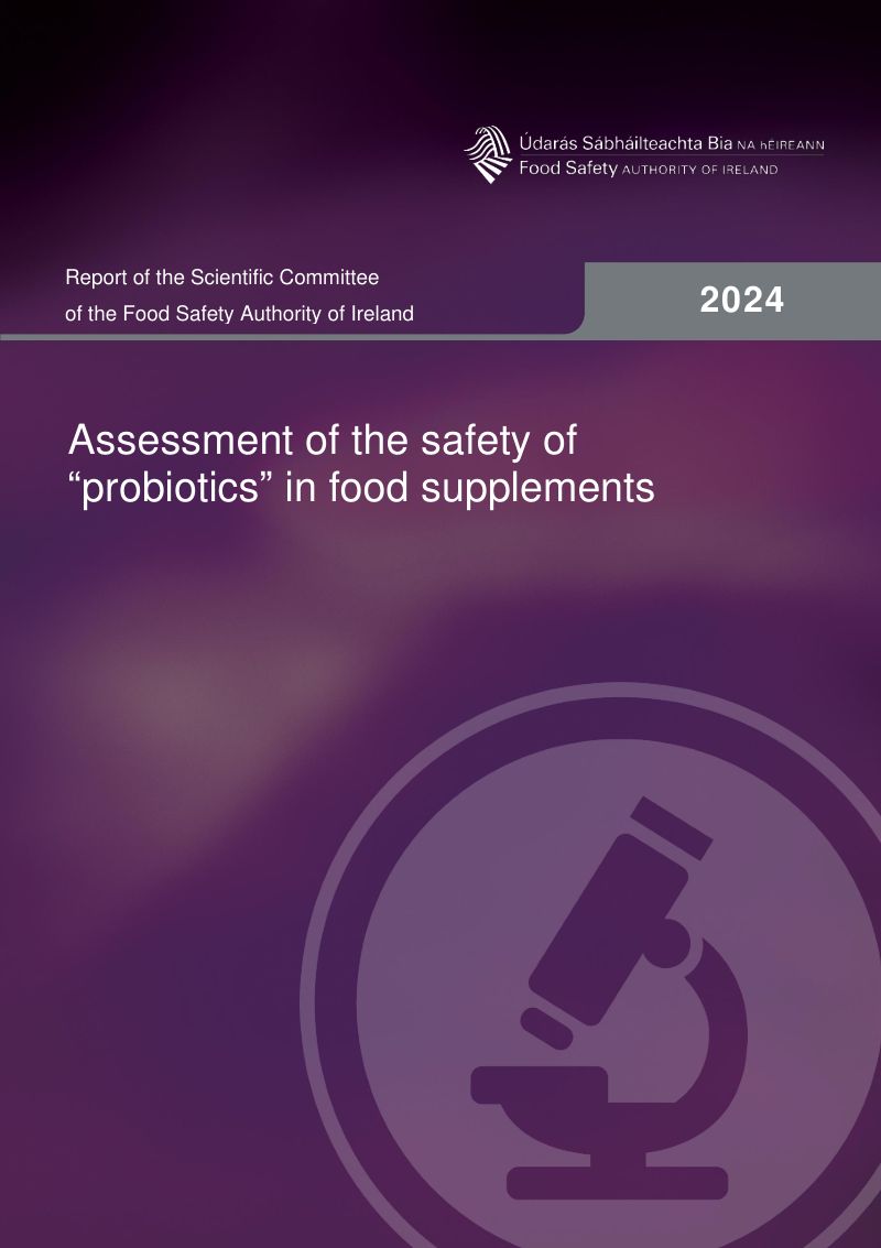 爱尔兰食品安全局FSAI2024食品补充剂中益生菌安全评估报告英文版