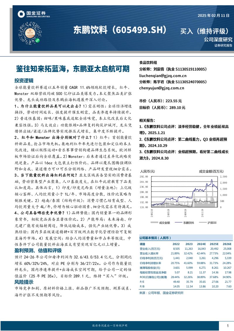 鉴往知来拓蓝海,东鹏亚太启航可期