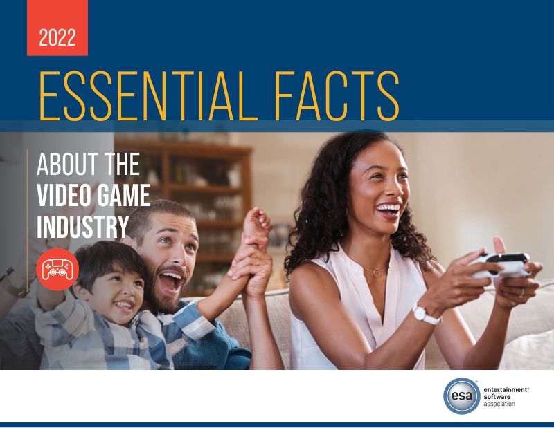 美国娱乐软件协会ESA2022年视频游戏行业报告英文版