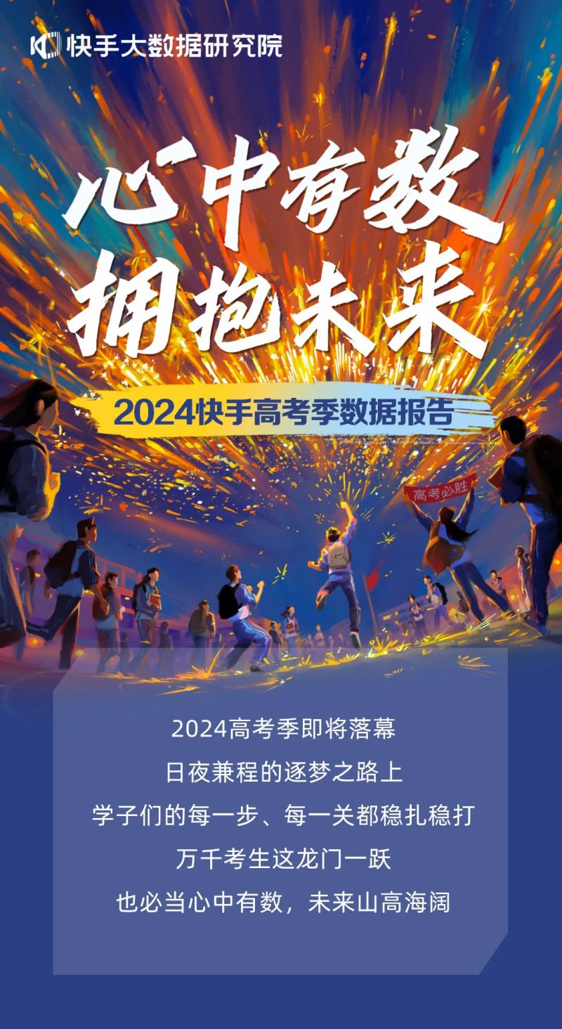 2024快手高考季数据报告