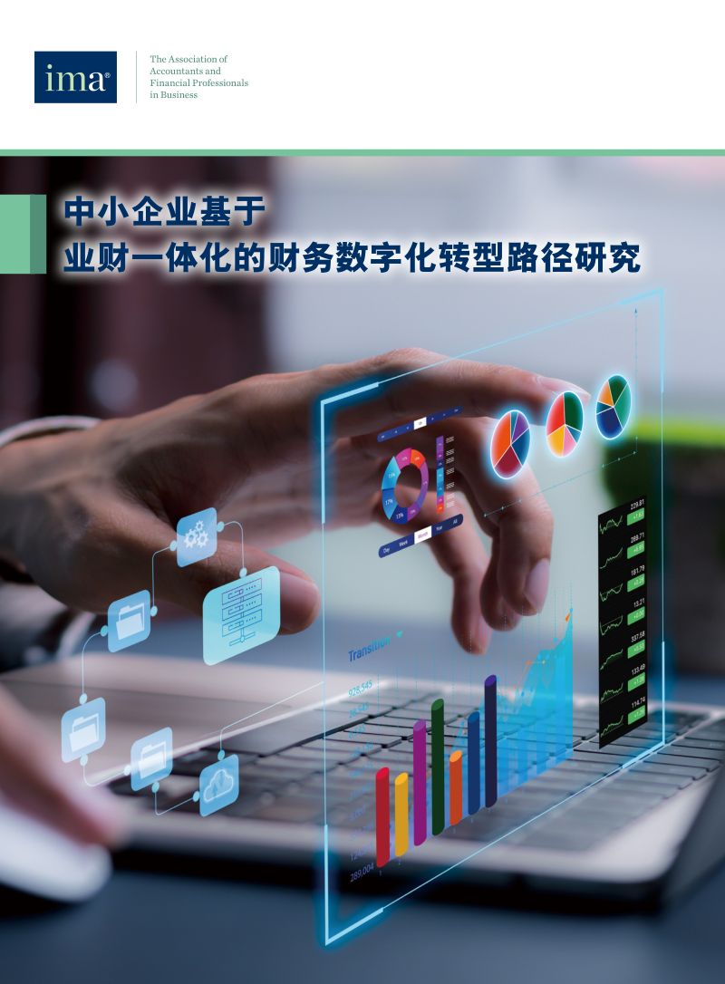IMA2024中小企业基于业财一体化的财务数字化转型路径研究报告