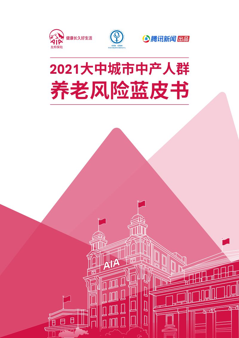 友邦人寿&中国社科院：2021年大中城市中产人群养老风险蓝皮书