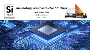 Special Presentation 4:Silicon Catalyst