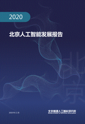 智源研究院：2020北京人工智能发展报告（68页）