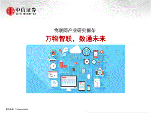 物联网行业产业研究框架:万物智联数通未来-210915(69页)