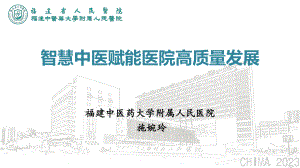 施婉玲-智慧中医赋能医院高质量发展