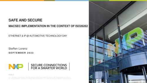 安全可靠 – ISO 26262 背景下的 MACsec 实施
