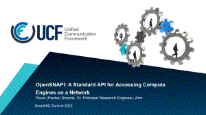 1A-102_OpenSNAPI_A Standard API for Accessing Compute Engines on a Network-ARM