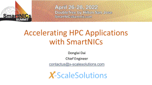1B-103_Accelerating HPC Applications with SmartNICs-x-scalesolutions