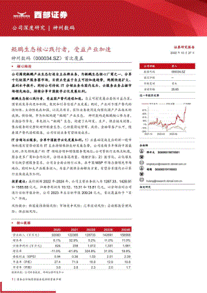 神州数码:鲲鹏生态核心践行者受益产业加速-221027(25页)