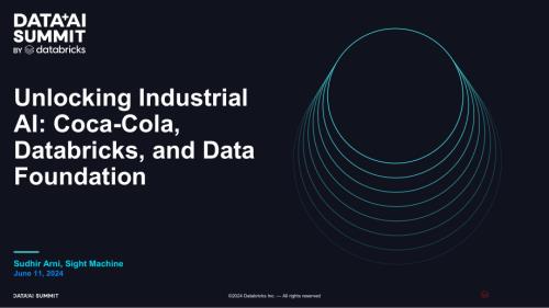解锁工业人工智能：可口可乐、Databricks 和 Data Foundation