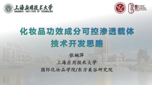 化妆品功效成分可控渗透载体技术开发思路