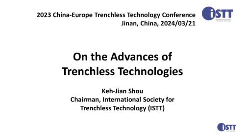 5-寿克坚-Advances of Trenchless Technology for Pipeline Rehabilitation