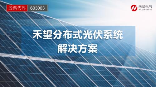 02-《分布式光伏系统解决方案》-禾望电气