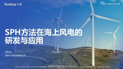 4汕头会议技术论坛十沣科技-SPH方法在海上风电的研发与应用