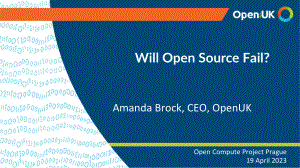Will Open Source Fail_ - Amanda Brock _ OpenUK