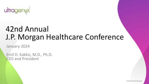 Ultragenyx-JPM-202401