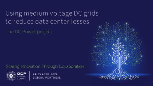 DC-Power Using medium voltage DC grids to reduce data center losses