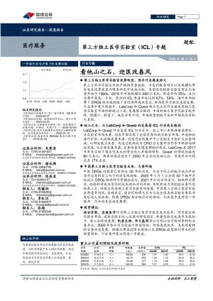 【研报】医疗服务行业第三方独立医学实验室（ICL）专题：看他山之石迎医改春风-20200929（50页）