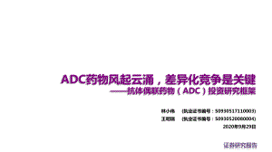 【研报】医药行业抗体偶联药物（ADC）投资研究框架：ADC药物风起云涌差异化竞争是关键-20200929（47页）