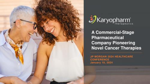 Karyopharm Therapeutics-JPM-20240110