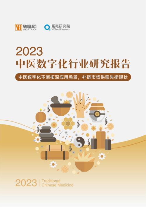 动脉橙：2023中医数字化行业研究报告（55页）