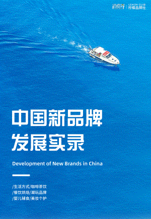 消费界：中国新品牌发展实录（124页）