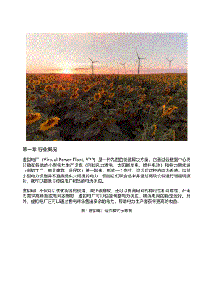 千际投行：2023年虚拟电厂行业研究报告（16页）