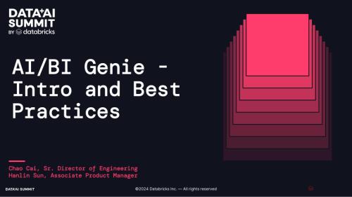 AI&BI GENIE 简介 - 面向业务用户的全新对话式分析体验(重复)