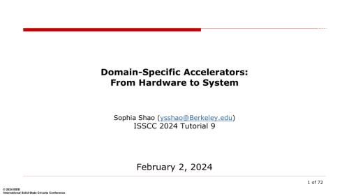 T9 - Domain-Specific Accelerators_from hardware to system
