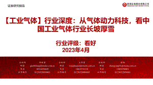 【工业气体】行业深度:从气体动力科技看中国工业气体行业长坡厚雪-230414(49页)