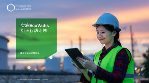 金德荣-实施EcoVadis纠正行动计划