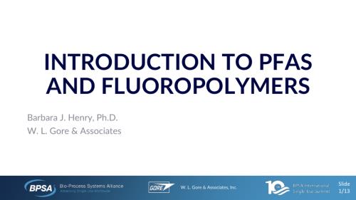 全氟烷基和多氟烷基物质 （PFAS）