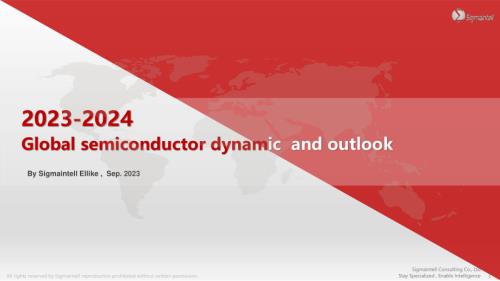 【陈军】Sigmaintell_2023-2024 Global semiconductor dynamic and outlook_Ellike_230906