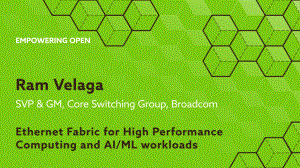 Ethernet Fabric for High Performance Computing and AI ML workloads